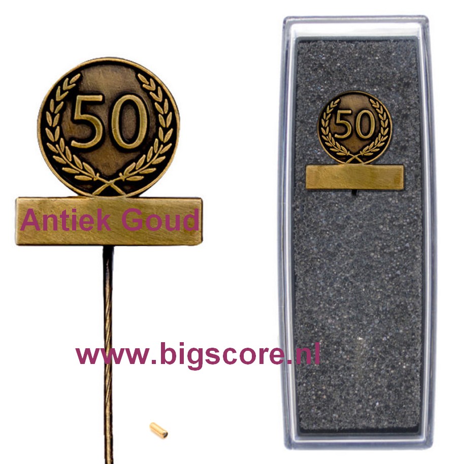 50 Jaar Jubileumspedje Artnr. 54